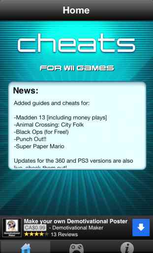 Cheats for Wii Games 1