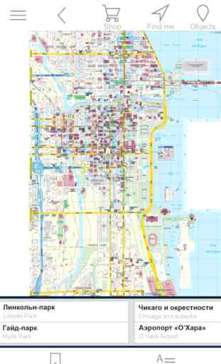 Chicago. City map 1