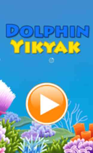 Dolphin YikYak - Swim in the sea collect stars 1