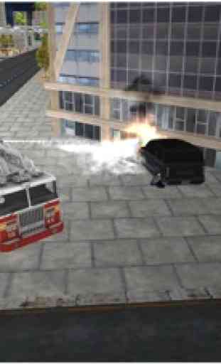 Fire Truck Driver City Rescue 3