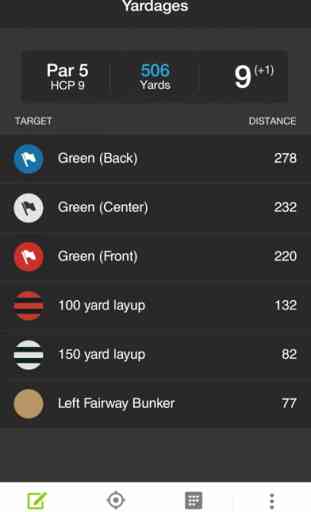 Foursum Golf GPS Scoring Stats 4