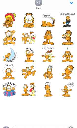Garfield Stickers 2