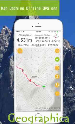Geographica -Offline GPS App- 1