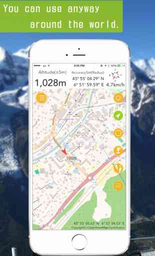 Geographica -Offline GPS App- 3