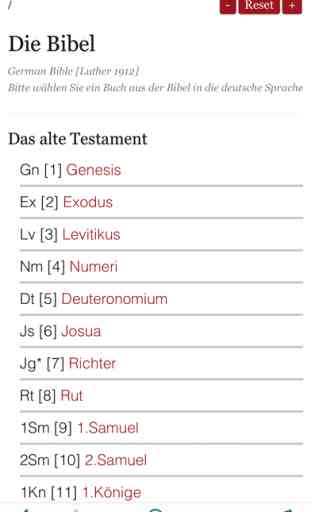 German Holy Bible Audio and Text - Luther Version 1