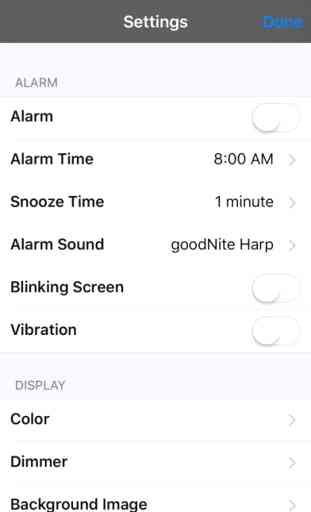 goodNite - Alarm Clock Night Light 2