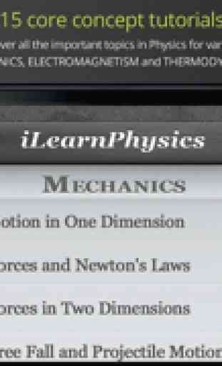 iLearnPhysics - Easy way to learn Physics 1