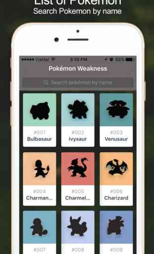 iPoke Weakness for Pokémon Go 1