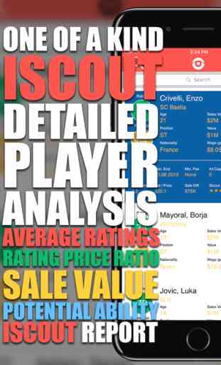 iScout - FM 2017 Football Player Scout 2