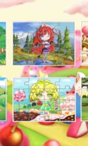 jigsaw anime puzzle learning game for kid 4 yr old 2