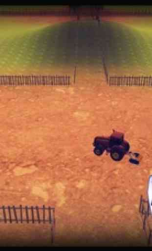 Lawn mowing & harvest 3d Tractor farming simulator 4