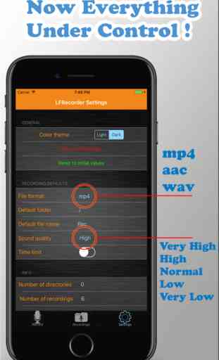 LF Recorder - HD Voice Record, play & edit audio 4