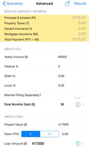 Loan Calculator & Tax Savings 3