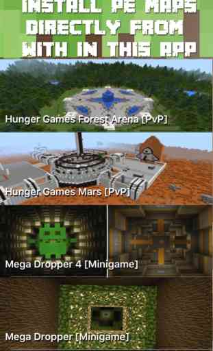 Maps for Minecraft PE FREE - One Touch Install 1