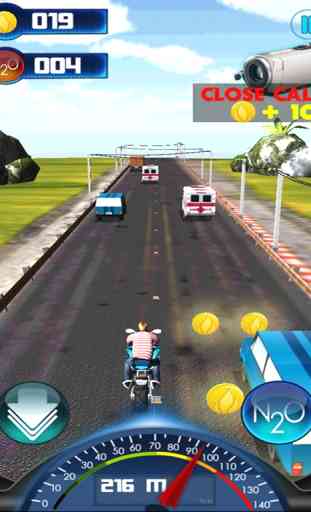Moto highway racing:Free city csr game 3