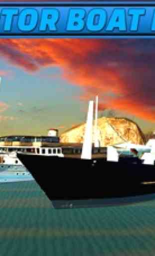 Motor-Boat Parking and Cruise Ship Sim-ulator 2017 3