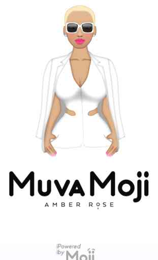 MuvaMoji Amber Rose ™ by Moji Stickers 1