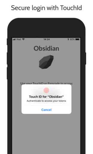 Obsidian - OTP Authenticator 1