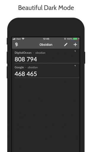 Obsidian - OTP Authenticator 3