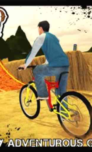 Offroad Bicycle Rider & uphill cycle simulator 3D 3