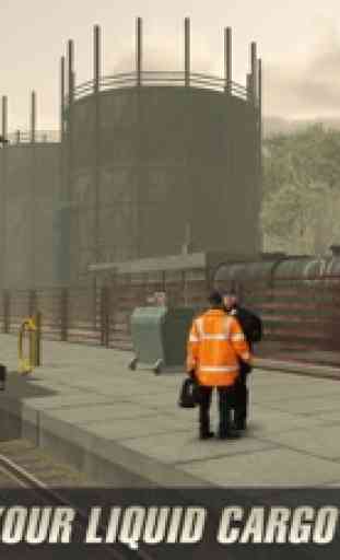 Oil Transporter: Train Driving Simulator 3D Full 4