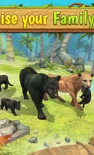 Panther Family Sim - Wild Animal Jungle Pro 1