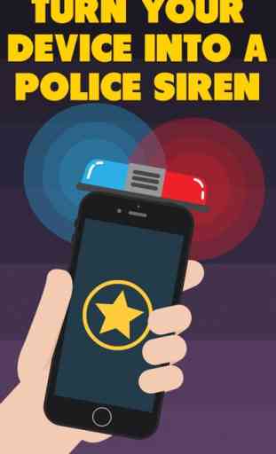 Police Siren : Sound and Light Simulator. Prank 1