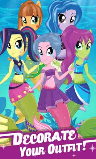 Pony Dress Up Game for Girls - Create Your Mermaid 2