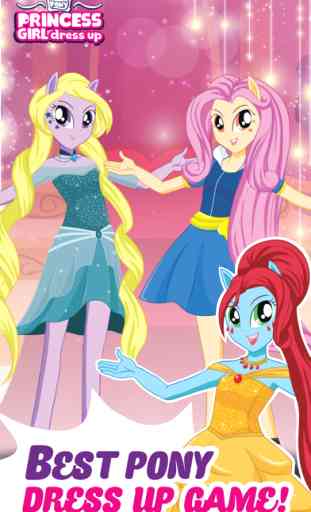 Pony Girls Friendship -  My Little Magic Game Kids 1