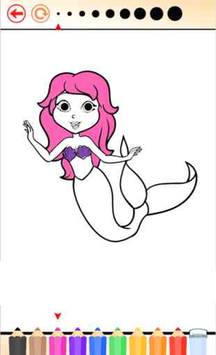 Princess Mermaid - Coloring book for me & children 2