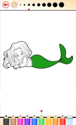 Princess Mermaid - Coloring book for me & children 4