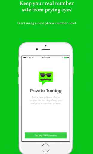 Private Texting - Phone Number for Anonymous Text 1