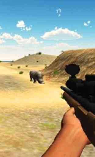 Rhino Hunter & Ultimate Animal Hunting Simulator 3