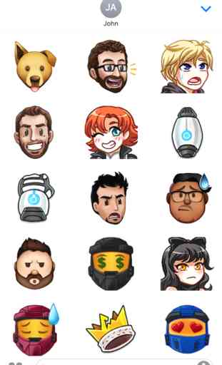 Rooster Teeth Stickers 3