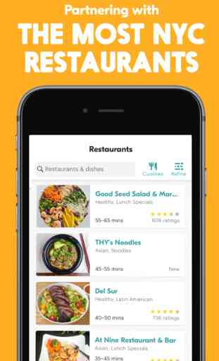 Seamless: Local Food Delivery 3