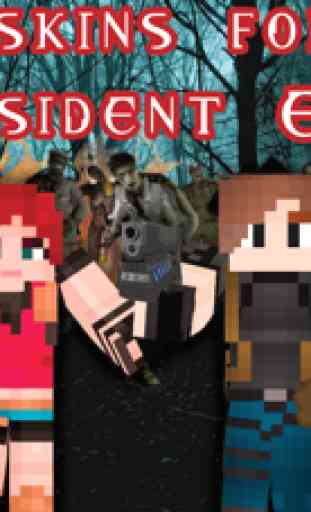 Skins for Resident Evil for Minecraft PE 1