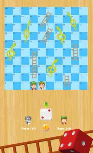 Snakes And Ladders Classic Dice 1 2 Players Games 3