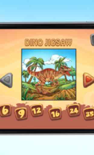 T Rex Dinosaur Jigsaw Puzzle Game for Kids 1