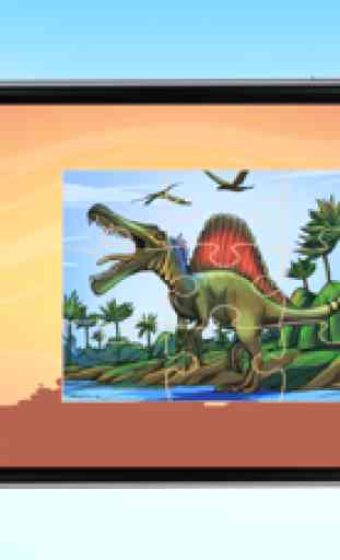 T Rex Dinosaur Jigsaw Puzzle Game for Kids 4