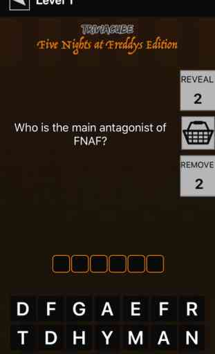 Trivia For Five Nights At Freddy's 2