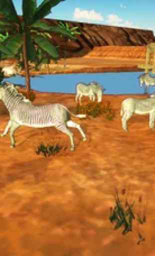 Zebra Simulator & Animal Wildlife Game 4