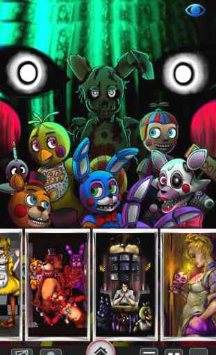 2016 FNAF Lock & Home Screen HD Wallpapers For Five Night At Freddy Edition 1