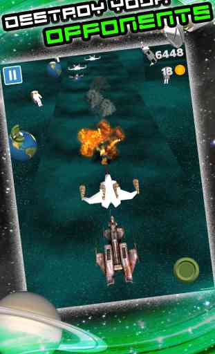 3D Space Craft Racing Shooting Game for Cool boys and teens by Top War Games FREE 3