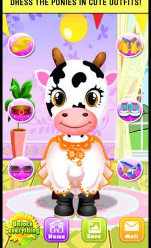 A Baby Pony Little Pet Spa Doctor - my pets vet hair salon & makeover dress up games for girls kids 3