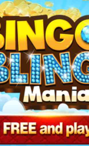 A Bingo Bling Mania Diamond Jewels Madness Gems Cards Saga Free Games 2
