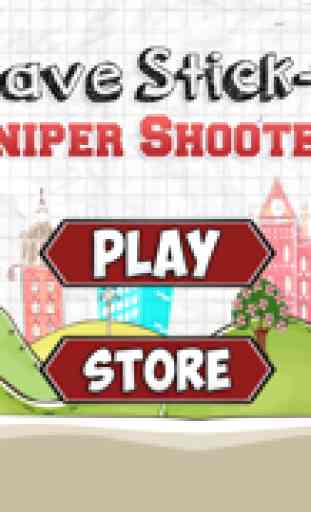 A Brave Stick-man's Dead-ly Run : Avoid-ing the Snipe-r Shoot-er Free 1