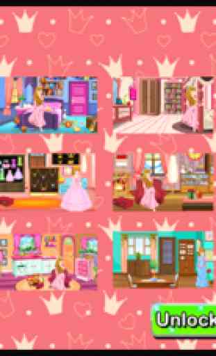 A Princess Escape Hidden Objects Puzzle - can you escape the room in this dress up doors games for kids girls 4
