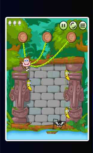 A Silly Monkey - cut the vines and swing from rope to rope to land on the island! 4