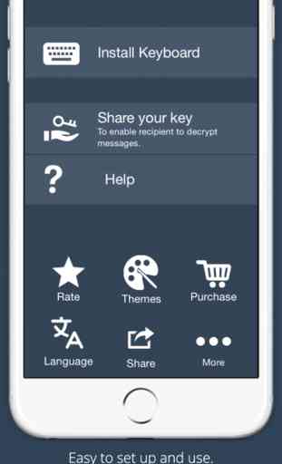 Secure Text Keyboard - Encrypt your private messages for WhatsApp, email, etc 2
