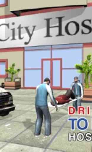 3D Ambulance Driver Simulator – Emergency vehicle driving & parking game 4